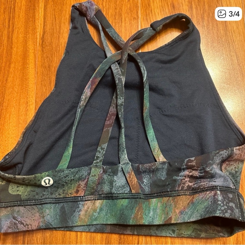 Lululemon Energy Bra High-Neck Cosmic
Shift Multi - Picture 3 of 3
